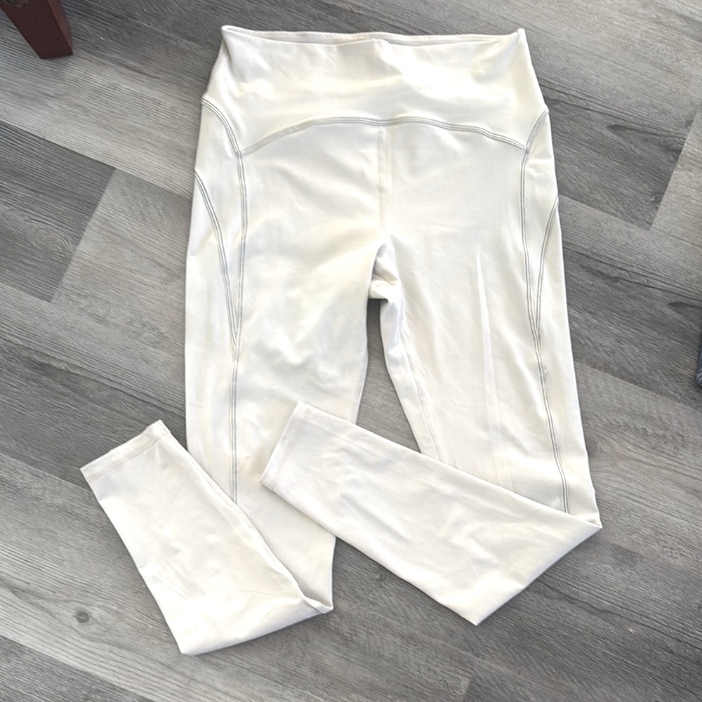 *Donate*  Glyder Cream Activewear Leggings Size XL